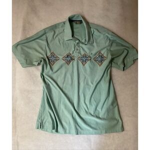 Original Penguin by munsingwear short sleeve mint green mens polo size Large